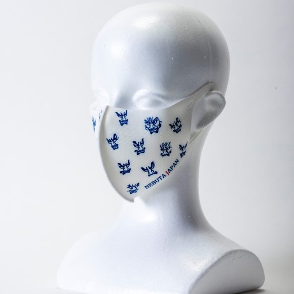 ねぶた3Dマスク ①シロｘコン ※2枚セット