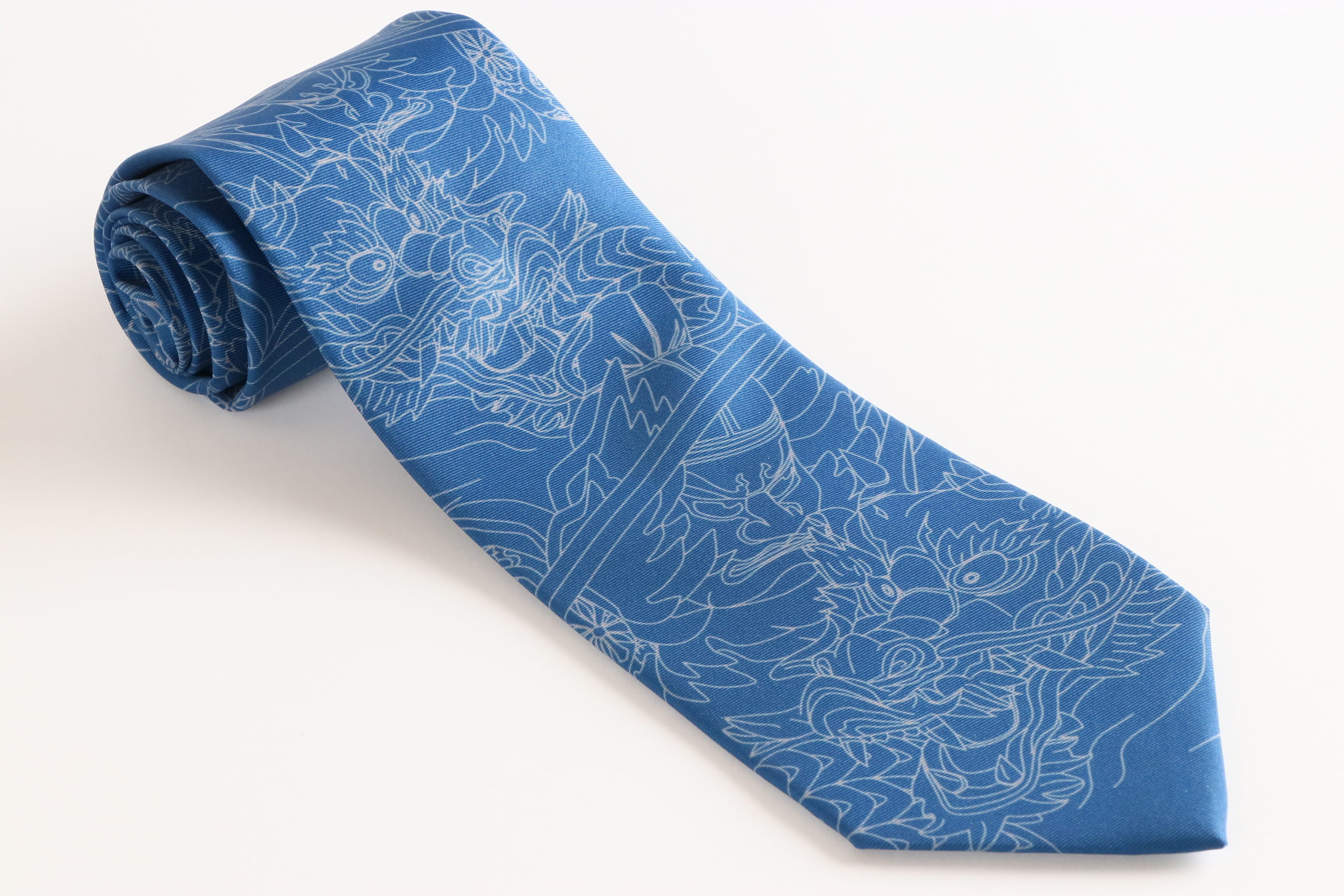 ねぶたネクタイ 田村麿 青｜ファッション・イン 甲州屋