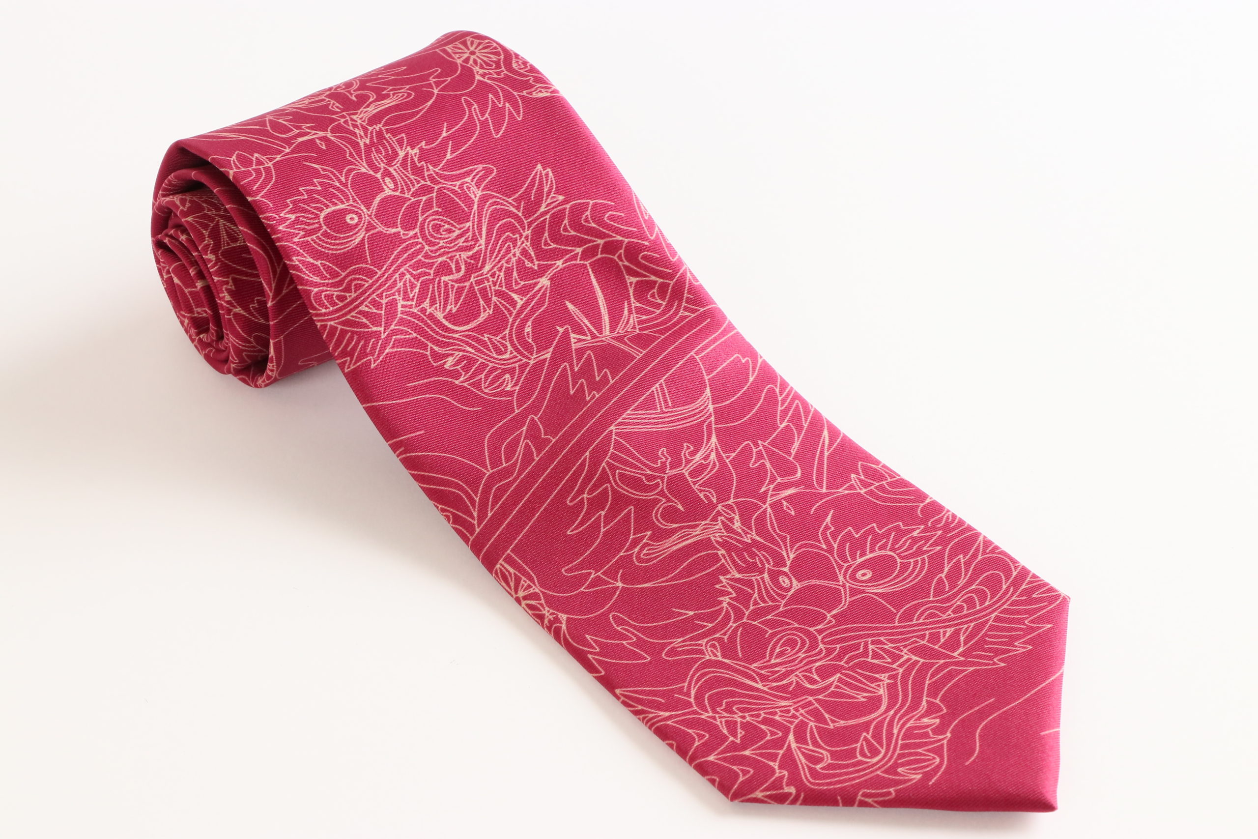 ねぶたネクタイ 田村麿 赤｜ファッション・イン 甲州屋