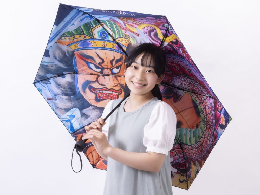 ねぶた折りたたみ傘 【RYU-OU】