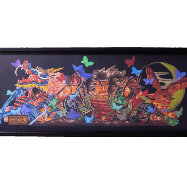 ねぶた手拭い 三日月祈願 山中鹿之助