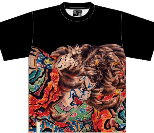 ねぶたTシャツ　錦繡戸隠紅葉狩