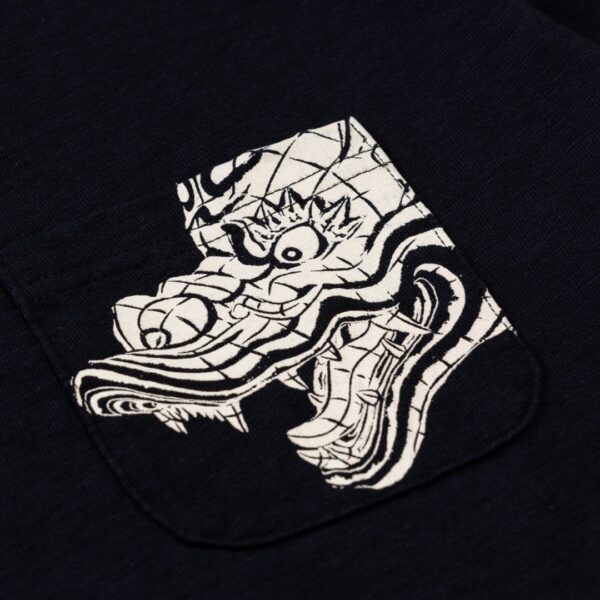 ねぶたTシャツ　海王【黒】