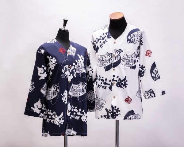 2026 KOIKUCHI SHIRTS 鯉口シャツ（男女兼用）【白】