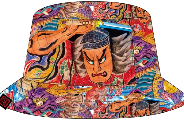 2026ねぶたバケットハット（リバーシブル）善知鳥中納言安方と龍神