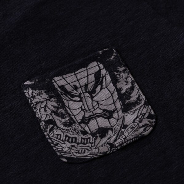 ねぶたTシャツ　Nobunaga（ノブナガ）子供サイズ【黒】