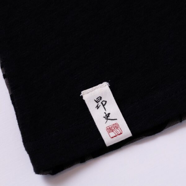 ねぶたTシャツ　Nobunaga（ノブナガ）子供サイズ【黒】