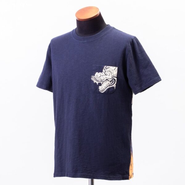 ねぶたTシャツ　海王【紺】