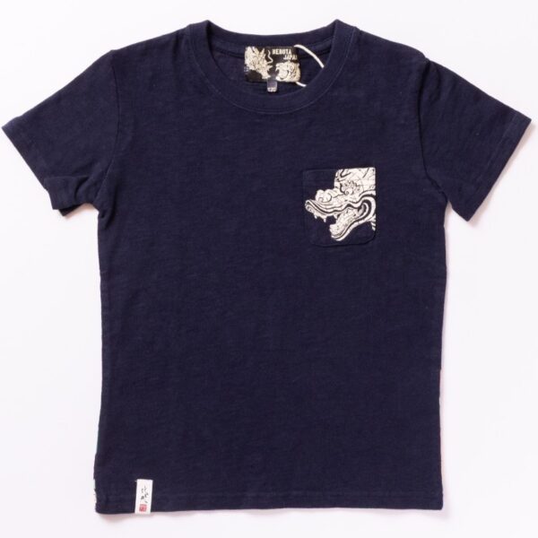 ねぶたTシャツ　海王（かいおう）子供サイズ【紺】